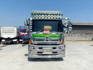 🚚 สิบล้อคอก เพลาเดียว  HINO FL8J  260  ปี 2566 (5115) 💥เพียง 2,750,000 บาn 