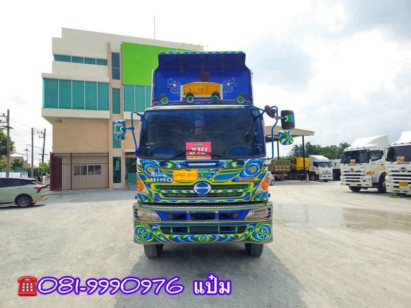 Hino FM1A 344แรงม้า รถบรรทุก 10ล้อ(3163)(315 พ่วงแม่ลูก ปี2016 เลขไมล์ 760,000 กม.