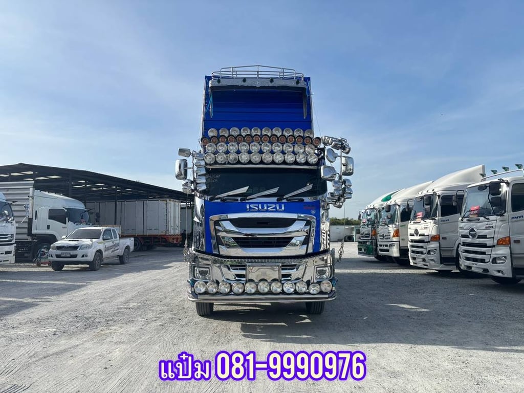 🚌สิบล้อพ่วงเเม่ลูก  ปี 2566 ISUZU  FXZ  360  แรงม้า Sาคา  3,390,000.-(3111)(3112)