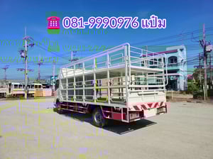 🚛หกล้อคอก  ปี 2564 ISUZU  FRR  190 เเรงม้า Sาคา  960,000.-(4513)