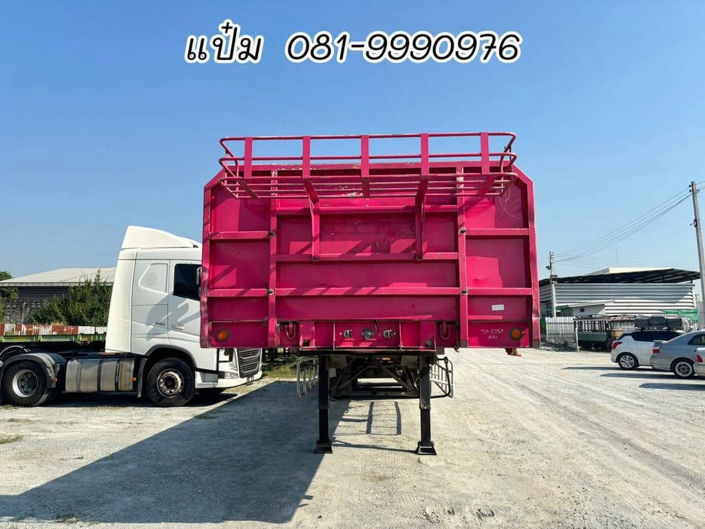 🔥 หางพื้นเรียบสามเพลา ปี 2565 อู่พนัส Sาคา 350,000.-(2259) 🔥 หางพื้นเรียบสามเพลา ปี 2565 อู่พนัส Sาคา 350,000.-(2259)