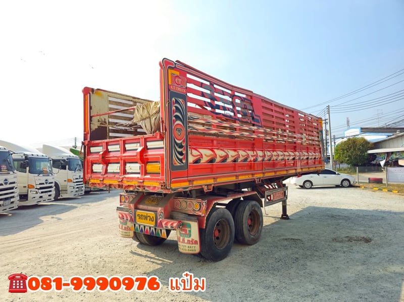    🚛หางเซมิดั้มพ์  ปี 2566    อู่CT  สองเพลา ( 9079)    Sาคา  320,000.-