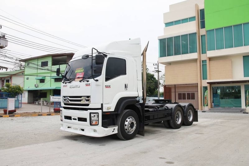 สิบล้อหัวลาก ISUZU GXZ 360 แรง ปี 2566  ยางใหม่ 10 เส้น  Sาคา  2,590,000.-(9050)