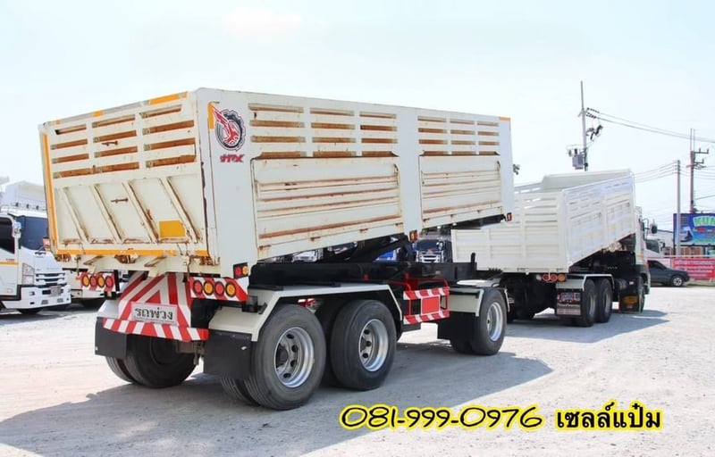 🚚สิบล้อดั้มพ์ พ่วงเเม่ลูก ปี 65 HINO 344 แรงม้า Sาคา 2,490,000.-( 2753 )(1976) 🚚สิบล้อดั้มพ์ พ่วงเเม่ลูก ปี 65 HINO 344 แรงม้า Sาคา 2,490,000.-( 2753 )(1976)