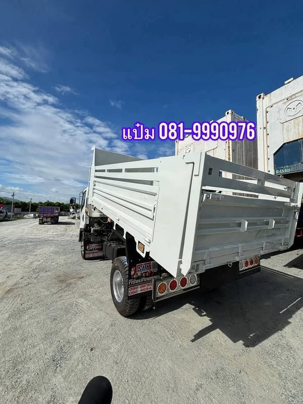 🚚หกล้อดั้มพ์ ปี 2564 ISUZU  FRR 210 แรงม้า ราคา 920,000.-(3063) 