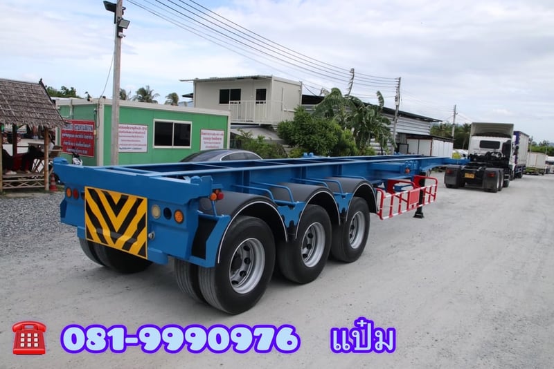 🚚หางก้าง  ปี 2563 สามเพลา   อู่เดอะซัน Sาคา  400,000.-(9534)