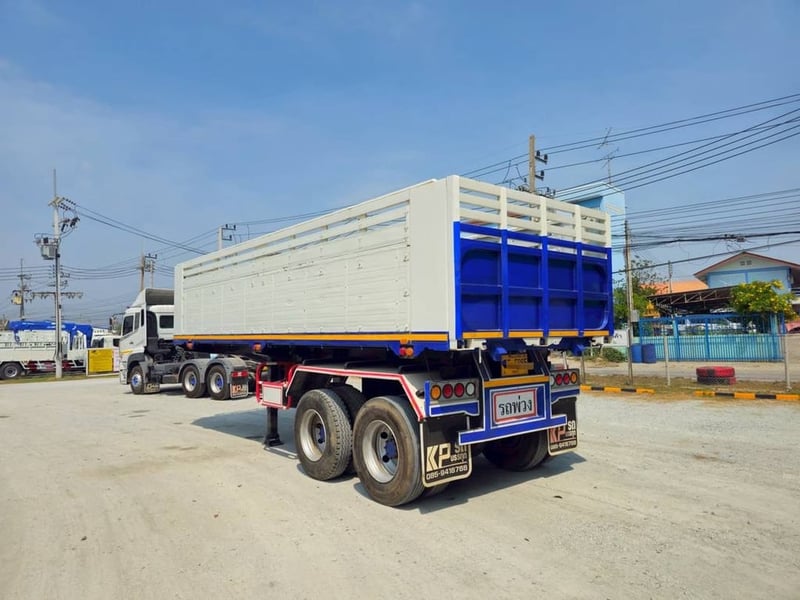 🚚หางเซมิดั้มพ์  ปี 2558 อู่BPT สองเพลา (586)