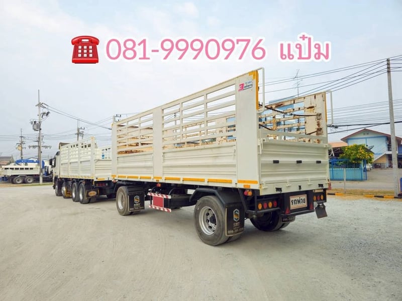 🚚สิบสองล้อคอก เเม่ปี 56 ลูกปี 65 VOLVO  FM  440 เเรงม้า Sาคา  1,070,000.-(2894)(6467)