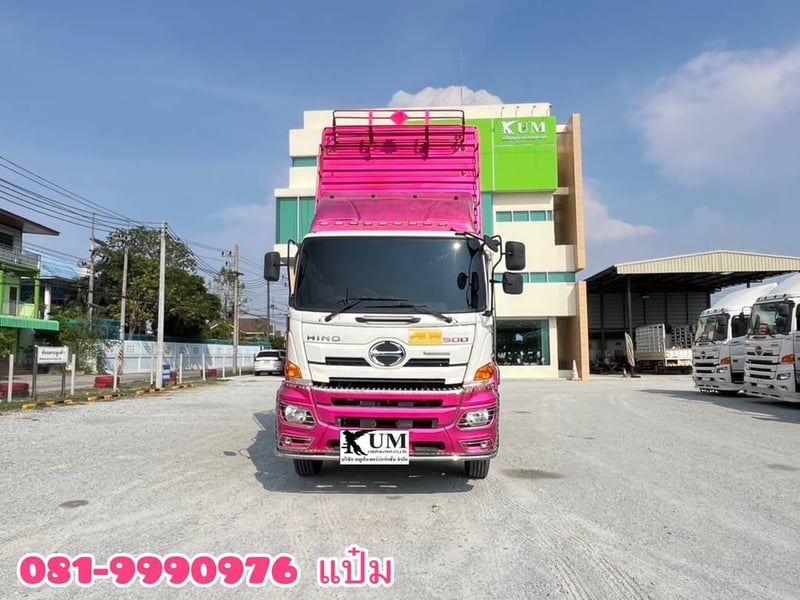 🚛สิบล้อดั้มพ์พ่วง ปี 2565 HINO  FM1A 344 เเรงม้า  Sาคา  2,740,000.-(0932)(0933)