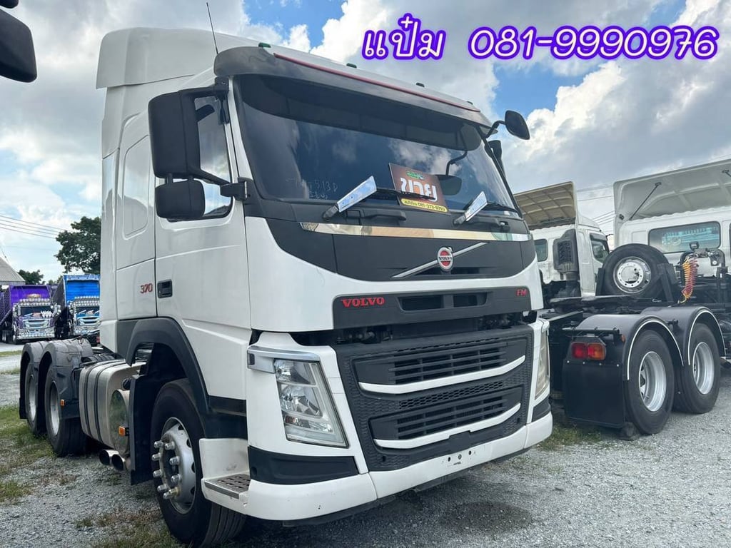 🚚 สิบล้อหัวลาก ปี 2561 VOLVO FM 370 แรงม้า ราคา 1,320,000.-(5130)