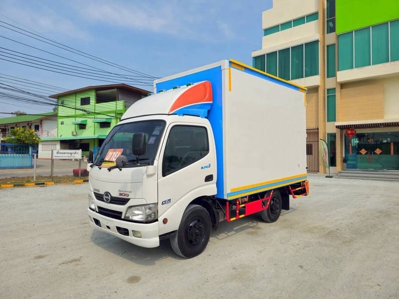 สี่ล้อตู้ HINO  ยางใหม่ 2 เส้น XZU 136 แรง ปี 2563  ยาว 3.2 กว้างใน 1.8 กว้างนอก 1.86    Sาคา 660,000.-(173)