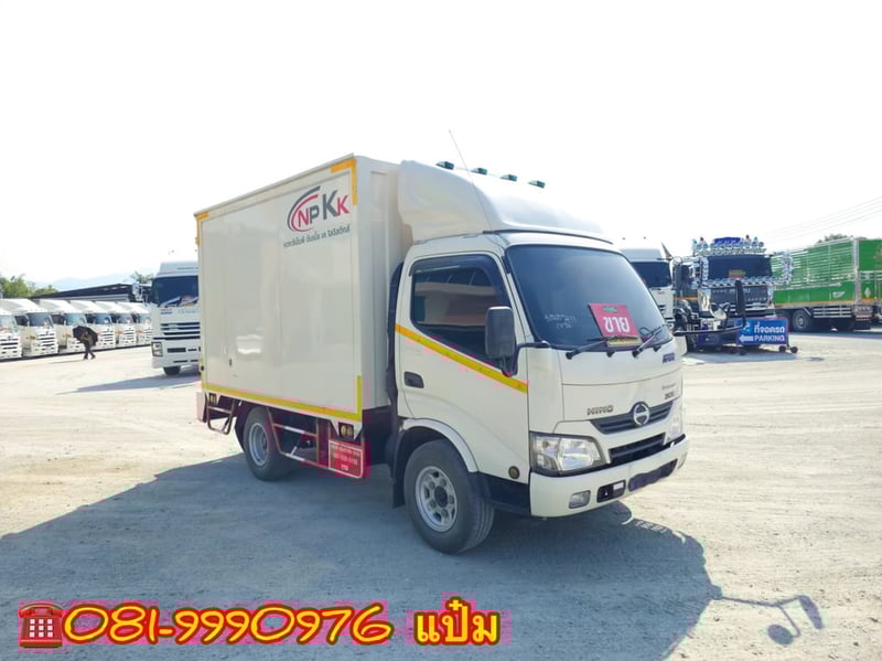🚛สี่ล้อตู้จัมโบ้  ปี 2567 HINO  XZU  136 เเรงม้า Sาคา  800,000.-(9713)