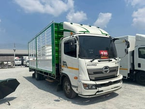 💯หกล้อคอก เพิ่งเก็บงานเสร็จ หกล้อคอก HINO  FC9J 175 แรง  ปี 2566ยาว 6.56 สูง 2.30 กว้าง 2.46   Sาคา  1,300,000.-(2340)