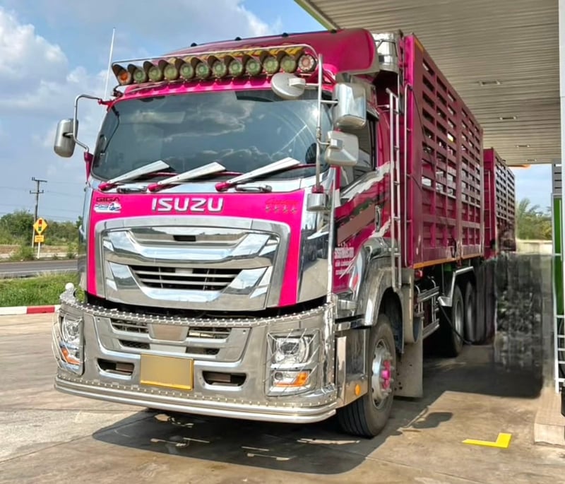 สิบล้อดั้มพ์พ่วงเกษตร ISUZU FXZ 360 แรงม้า ปี 2565 (2591)