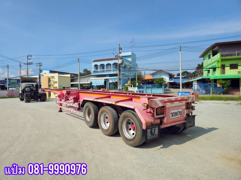 🚚หางก้างสามเพลา  ปี 2556 อู่สามมิตร  Sาคา 370,000.-(1586)