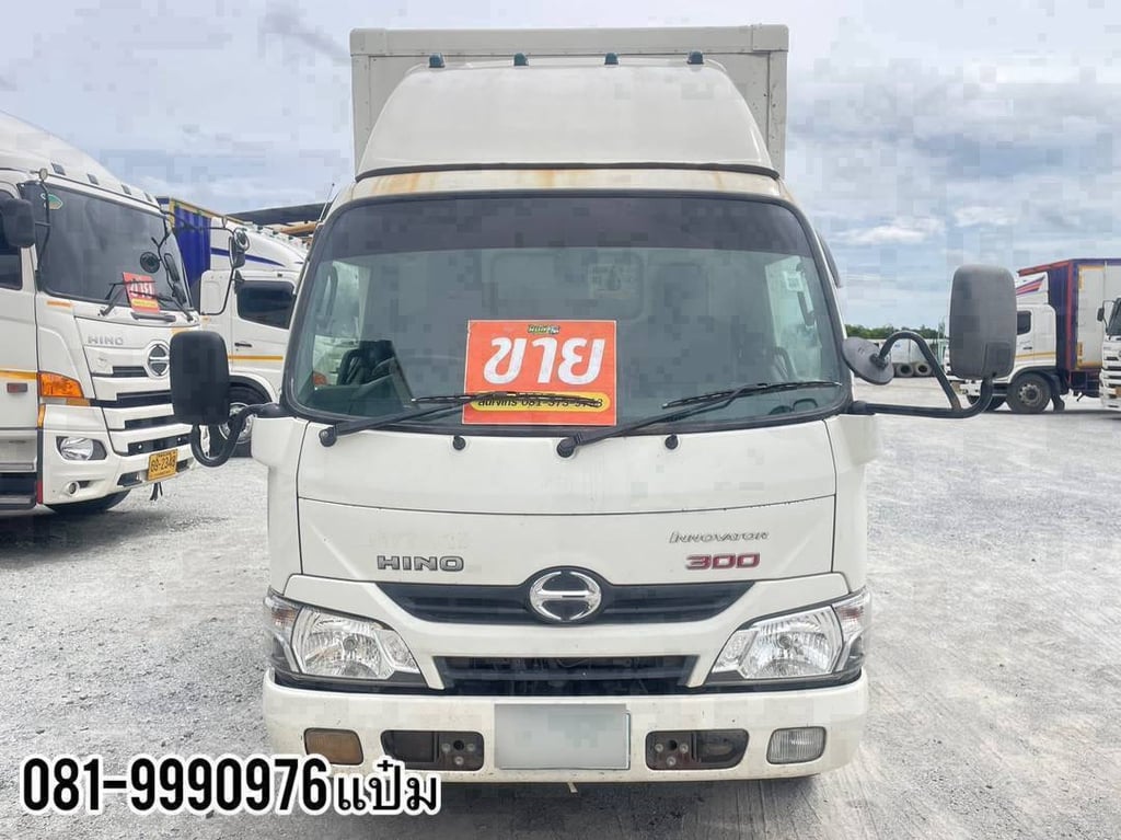 สี่ล้อจัมโบ้ HINO XZU 136 แรง ปี 2561 (4583)