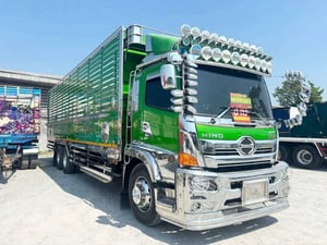 HINO FL8J 260แรงม้า รถบรรทุก 10ล้อ(5115) กระบะคอกสูง ปี2023 เลขไมล์ 15,000 กม.