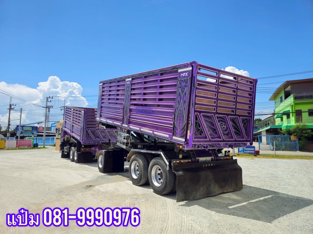 🚌สิบล้อพ่วงเเม่ลูก ปี 2566 ISUZU FXZ 360 แรงม้า Sาคา 3,330,000.-(9107)(9108) 🚌สิบล้อพ่วงเเม่ลูก ปี 2566 ISUZU FXZ 360 แรงม้า Sาคา 3,330,000.-(9107)(9108)