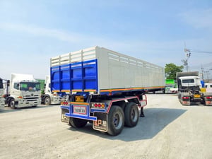 🚚หางเซมิดั้มพ์  ปี 2558 อู่BPT สองเพลา (586)