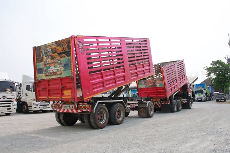 สิบล้อดั้มพ์พ่วง ISUZU FXZ  360 แรงม้า ปี 65 (2591)