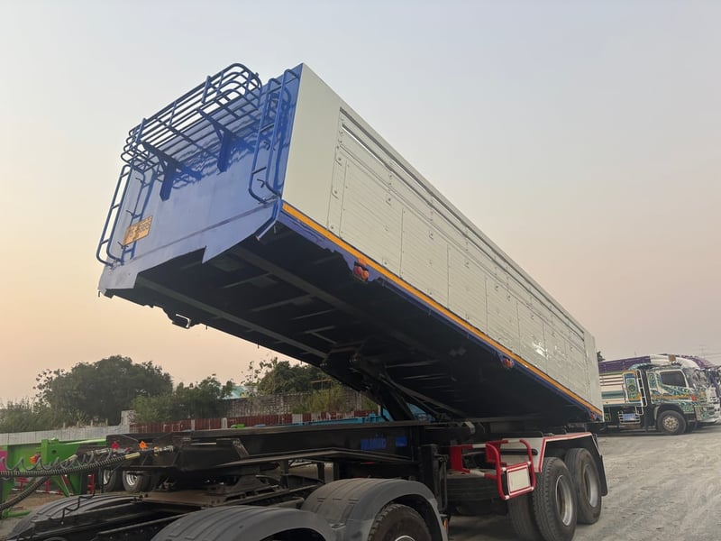    🚛หางเซมิดั้มพ์  ปี 2558    อู่ BPT  สองเพลา (5865)    Sาคา  390,000.-