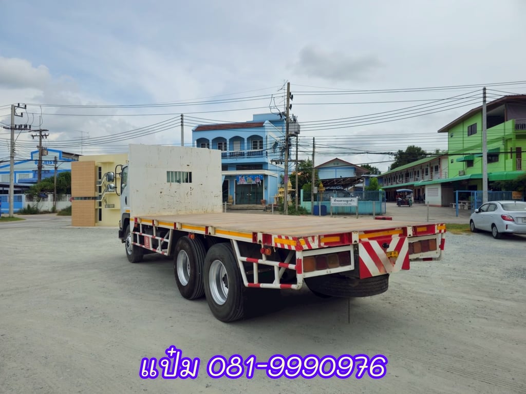 ISUZU FVM 240แรงม้า รถบรรทุก 10ล้อ พื้นเรียบ ปี2013 เลขไมล์ 280,000 กม. ISUZU FVM 240แรงม้า รถบรรทุก 10ล้อ พื้นเรียบ ปี2013 เลขไมล์ 280,000 กม.