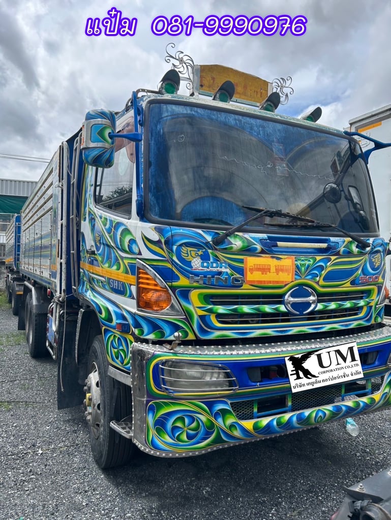 🚚สิบล้อดั้มพ์ พ่วงเเม่ลูก ปี 2556 สองเพลา HINO 500 344 เเรง ราคา 1,450,000.-(6163)(6164) 🚚สิบล้อดั้มพ์ พ่วงเเม่ลูก ปี 2556 สองเพลา HINO 500 344 เเรง ราคา 1,450,000.-(6163)(6164)