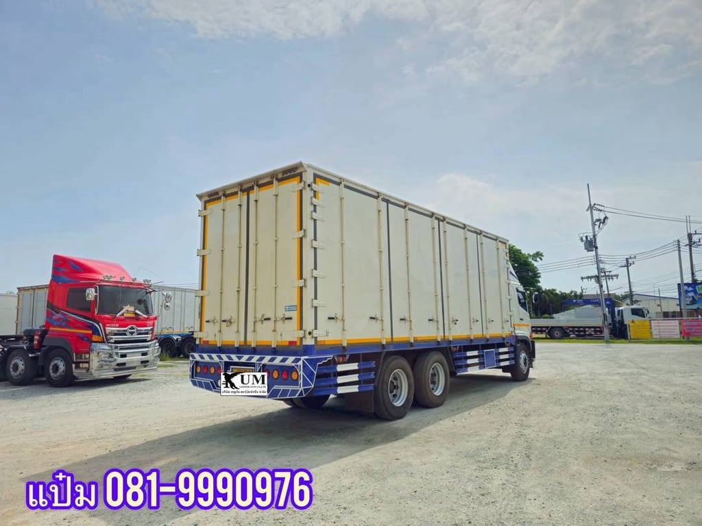 🚚สิบล้อตู้สิบบาน ปี 2565 HINO VICTOR  260 แรงม้า ราคา 2,050,000.-(9027) *************************