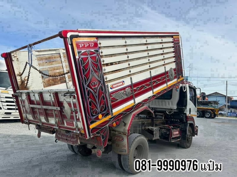 🚚หกล้อดั้มพ์  ปี 2565 ISUZU  FRR  210 แรงม้า ราคา  1,090,000.-(7715)