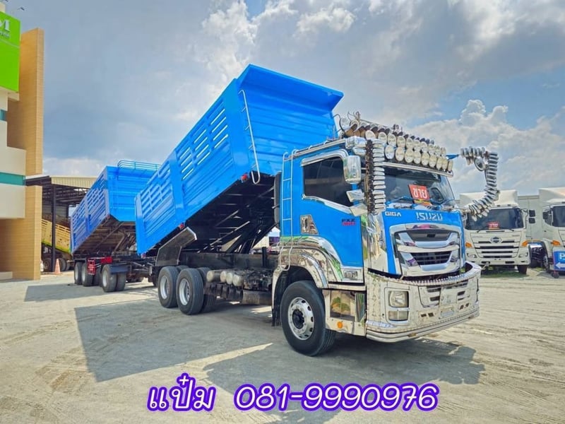 🚌สิบล้อดั้มพ์พ่วง ปี 2565 ISUZU FXZ 360 แรงม้า ราคา 2,930,000.-(1694)(3088) 🚌สิบล้อดั้มพ์พ่วง ปี 2565 ISUZU FXZ 360 แรงม้า ราคา 2,930,000.-(1694)(3088)