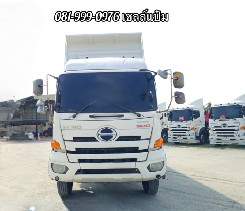 🚚สิบล้อดั้มพ์ อู่สามมิตร ปี 59  HINO 344 แรงม้า Sาคา  1,490,000.-(3775)