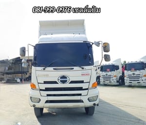 🚚สิบล้อดั้มพ์ อู่สามมิตร ปี 59  HINO 344 แรงม้า Sาคา  1,490,000.-(3775)
