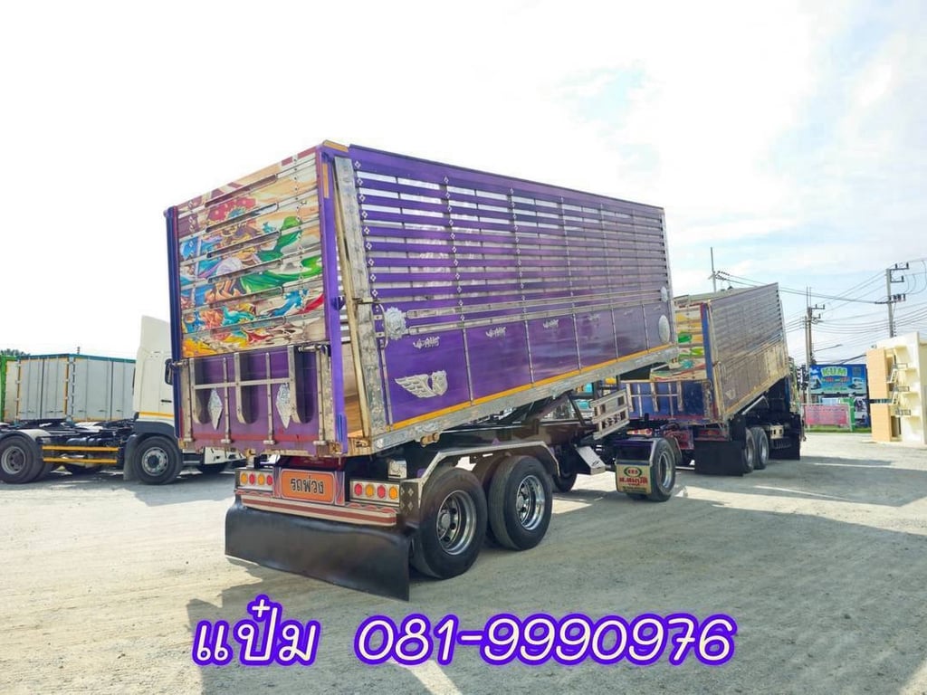 🚚สิบล้อดั้มพ์ พ่วงเเม่ลูก ปี 2566  สองเพลา ISUZU  FXZ  360 แรงม้า ราคา 3,390,000.-(3111)(3112)