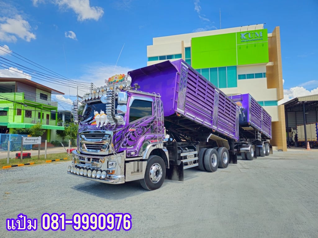 🚌สิบล้อพ่วงเเม่ลูก ปี 2566 ISUZU FXZ 360 แรงม้า Sาคา 3,330,000.-(9107)(9108) 🚌สิบล้อพ่วงเเม่ลูก ปี 2566 ISUZU FXZ 360 แรงม้า Sาคา 3,330,000.-(9107)(9108)