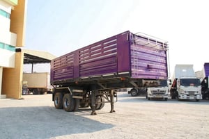 🚚หางเซมิดั้มพ์  ปี 2566 อู่เพชรรัตน์นำกิจเจริญ สองเพลา (9819)
