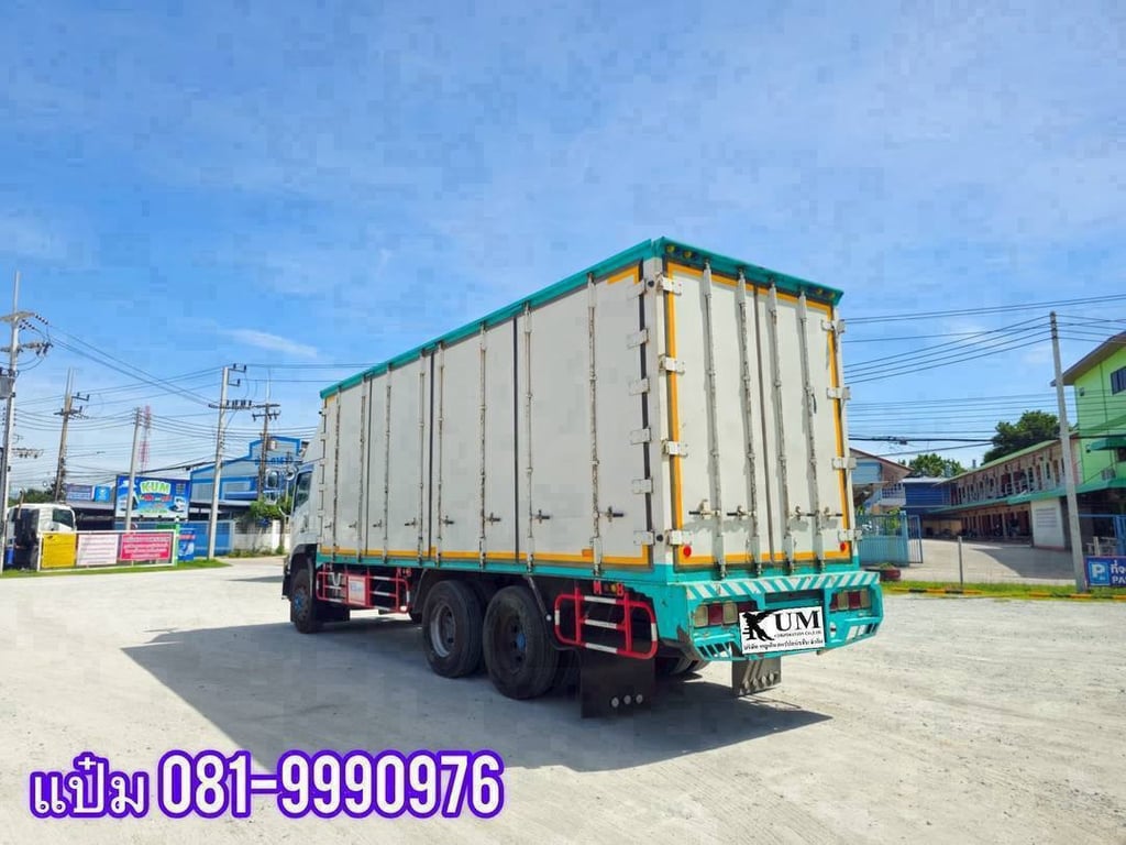  🚌สิบล้อตู้สิบบาน ปี 2562  ISUZU  FVM  300  แรงม้า  Sาคา  1,790,000.-(0634)