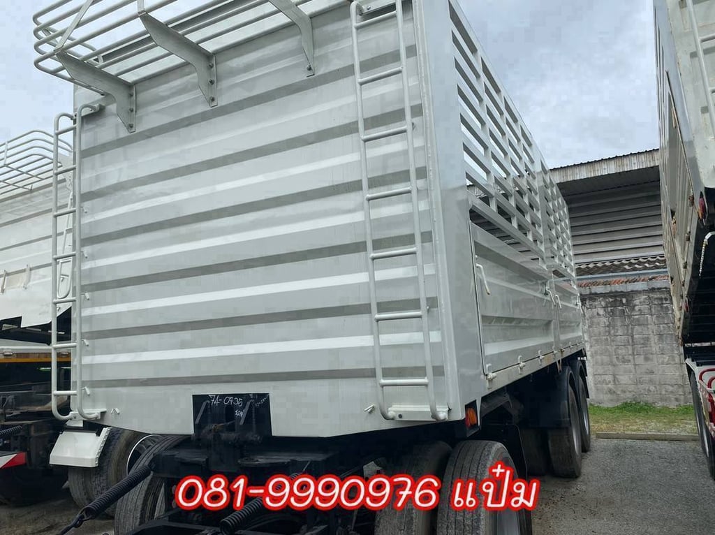 🚚หางคอกเกษตร สามเพลา ปี 2564 อู่เอส เค ที ขอนเเก่น ขนเกษตร ราคา 390,000.-(0735) 🚚หางคอกเกษตร สามเพลา ปี 2564 อู่เอส เค ที ขอนเเก่น ขนเกษตร ราคา 390,000.-(0735)