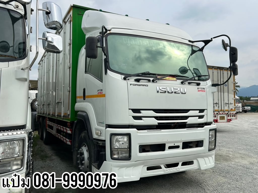🚚สิบล้อตู้สิบบาน ปี 2562 ISUZU  FTR  240 แรงม้า Sาคา  1,270,000.-(8315)