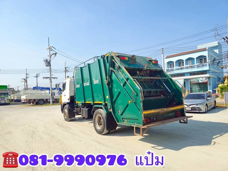 🚚หกล้อบรรทุกขยะ ปี 2566 HINO  FG8J 240 แรงม้า Sาคา  1,650,000.-(4084)