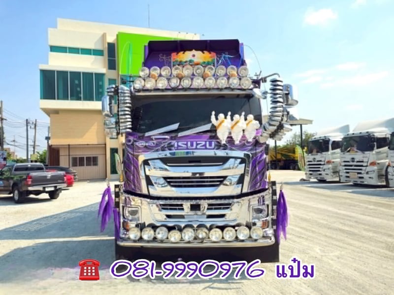 👉สิบล้อดั้มพ์พ่วง Isuzu Fxz 360 แรงม้า ปี 2566 (9107) Sาคา 3,330,000.-