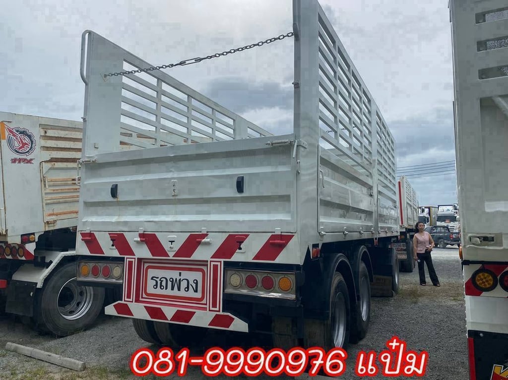 🚚หางคอกเกษตร  สามเพลา ปี 2564 อู่เอส เค ที ขอนเเก่น ขนเกษตร ราคา 390,000.-(0735)