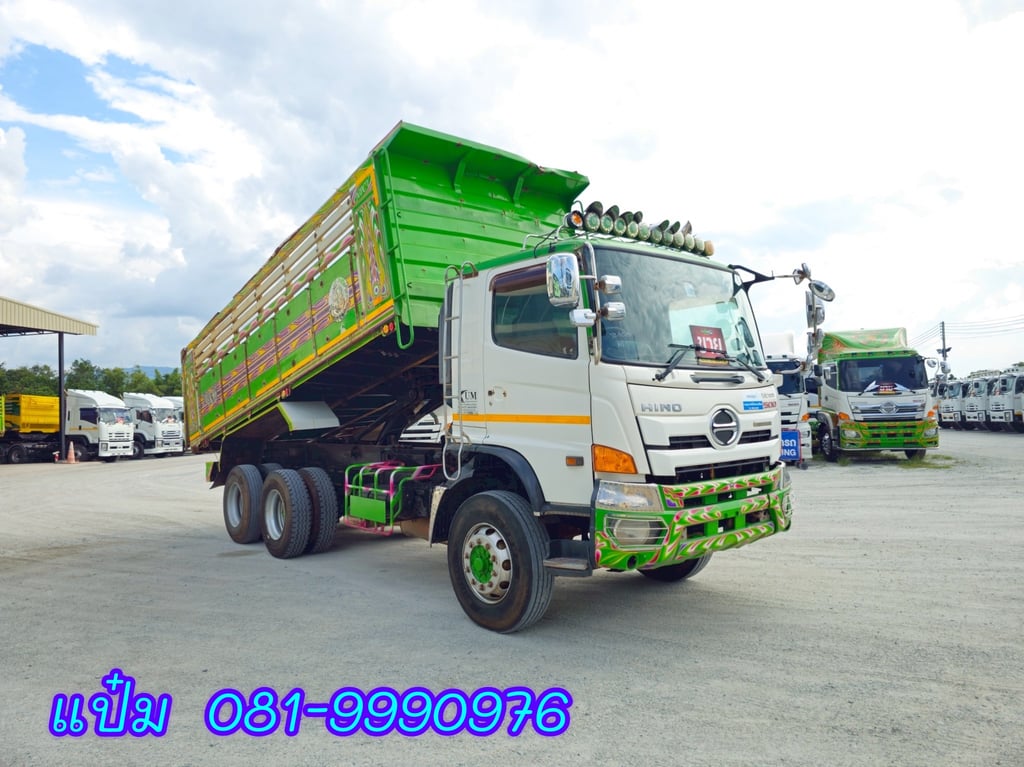 🍀สิบล้อดั้มพ์ ปี 2559 HINO FM1A  344 แรงม้า Sาคา 1,390,000.-(5045)