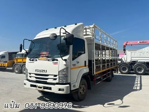ISUZU FRR 190แรงม้า รถบรรทุก 6ล้อ กระบะเหล็ก ปี2021