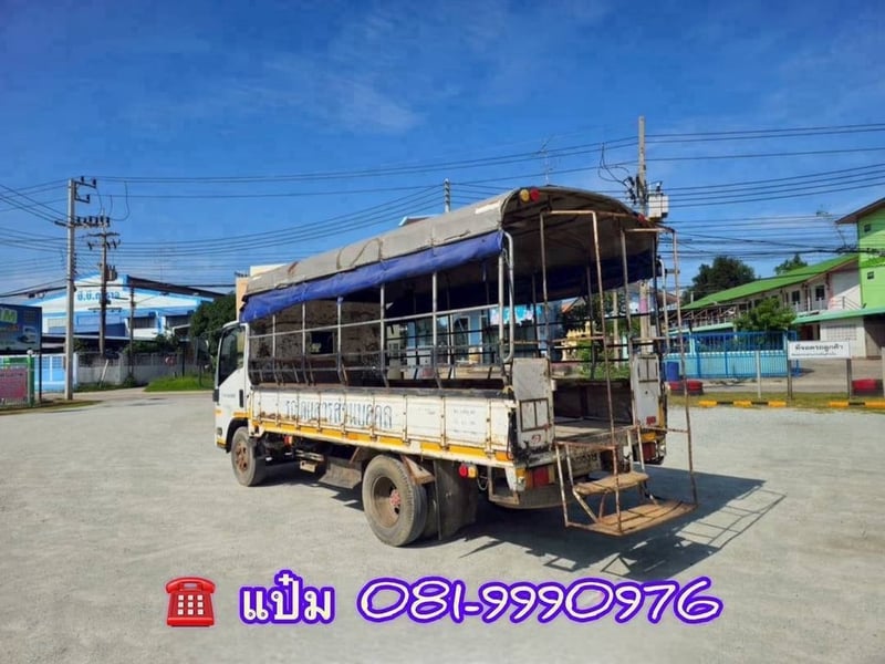 🚚หกล้อโดยสาร ปี 2551 ISUZU  NMR 130 เเรง Sาคา  400,000.-( 5839)