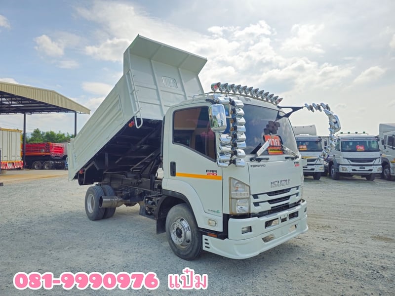 🚚หกล้อดั้มพ์  ปี 2564 ISUZU FRR 210  แรงม้า Sาคา 980,000.-(3221)