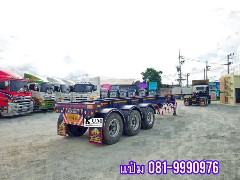 🚚หางก้าง  ปี 2564 สามเพลา   อู่ RCK Sาคา  420,000.-(6338)