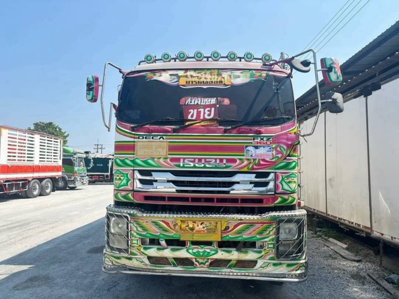 สิบล้อดั้มพ์เกษตร ISUZU FXZ 360 แรงม้า ปี 2553 (0361)