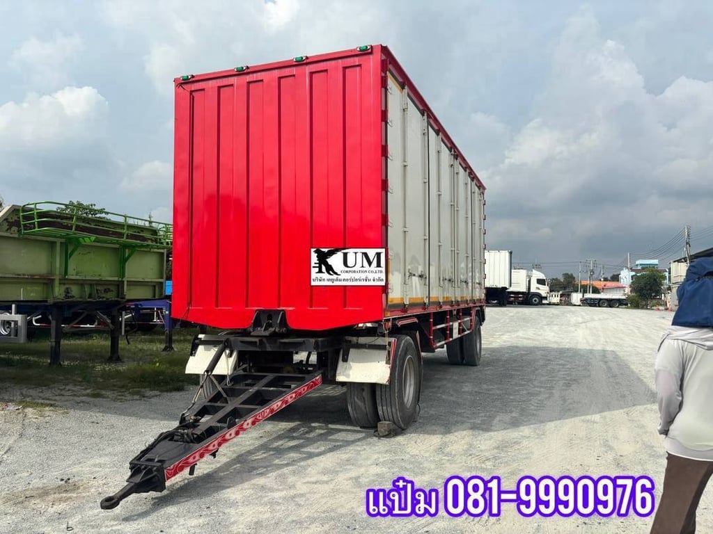 🚚หางตู้สิบบาน ปี 2565 อู่ ปิติ สองเพลา ราคา 620,000.-(3634) 🚚หางตู้สิบบาน ปี 2565 อู่ ปิติ สองเพลา ราคา 620,000.-(3634)