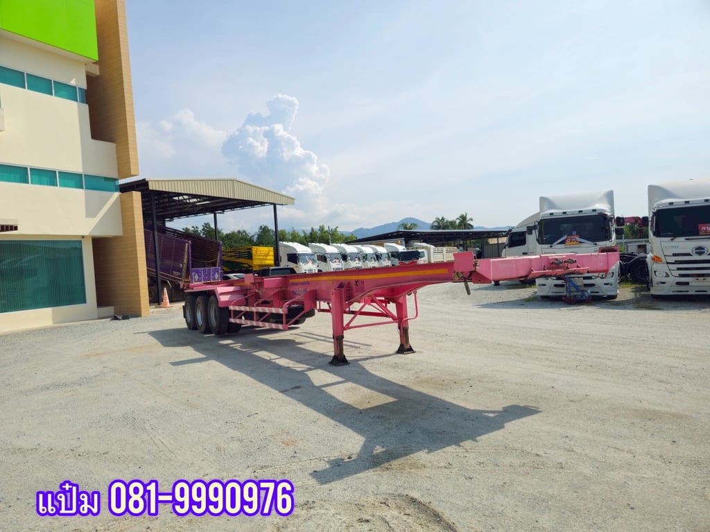 🚚หางก้างสามเพลา  ปี 2556 อู่สามมิตร  Sาคา 370,000.-(1586)