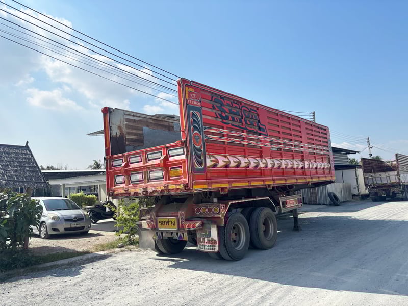 หางเซมิดั้มพ์ สองเพลา อู่ซีทีทรัค ปี 2566 (9136) แบบเสาอากาศ หางเซมิดั้มพ์ สองเพลา อู่ซีทีทรัค ปี 2566 (9136) แบบเสาอากาศ